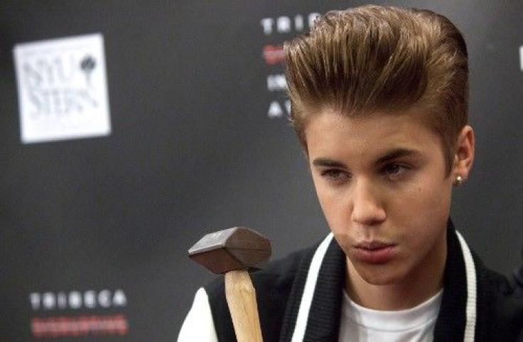 Justin Bieber at 2012 Tribeca Film Festival