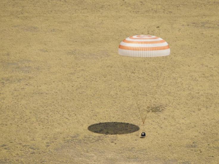 Soyuz TMA-03M Spacecraft Landing