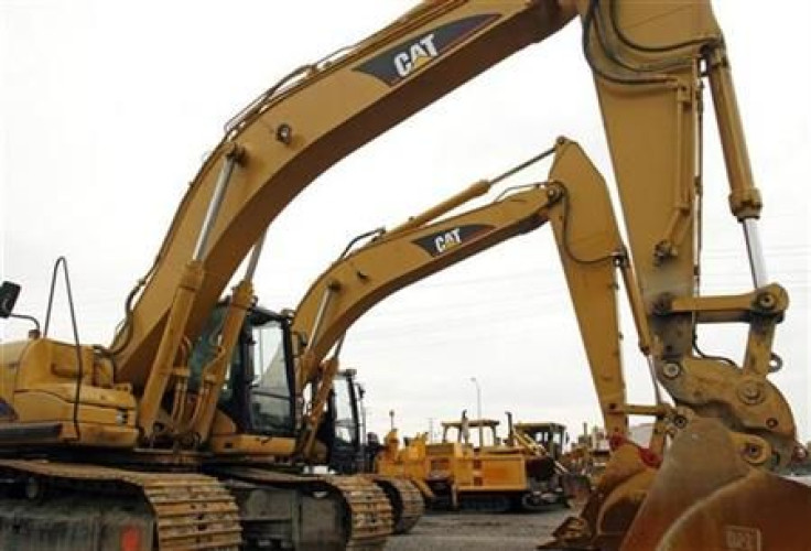 Caterpillar Machines In Hammond, Ind.