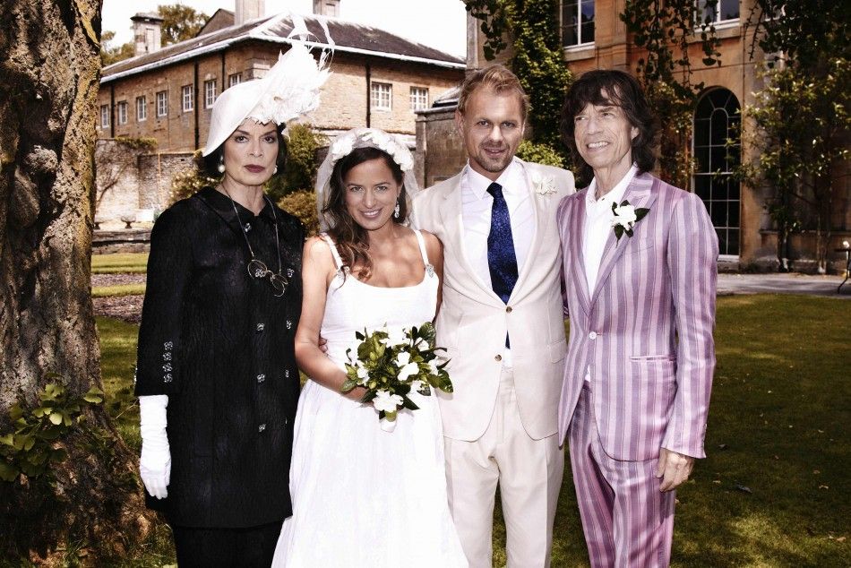 Surrounded by her famous parents who split in 1978, Mick and Bianca Jagger, Jade Jagger married DJ Adrian Fillary on Saturday at Aynhoe Park, Oxfordshire. View the slideshow to see photos of the JaggerFillary wedding.