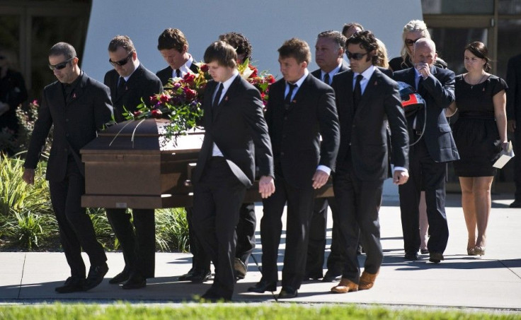 Dan Wheldon Funeral