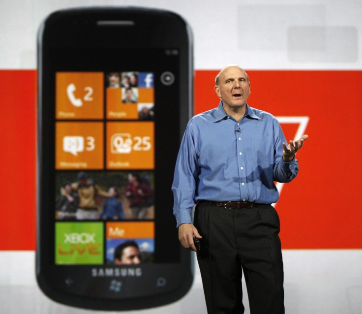 Microsoft CEO Steve Ballmer