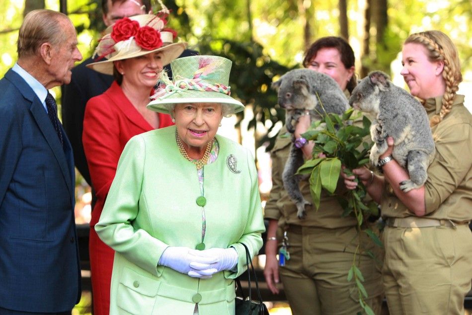 Queen Elizabeth in Australia