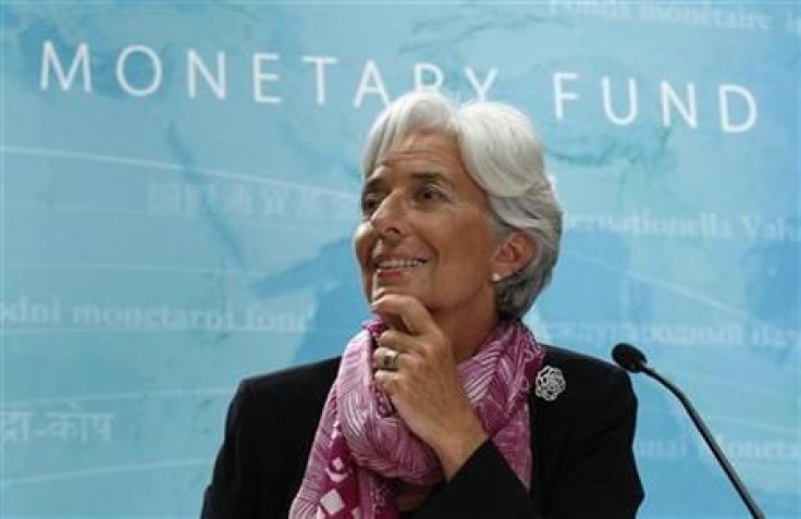 IMF managing director Christine Lagarde may have hinted that the Federal Reserve should roll out QE3