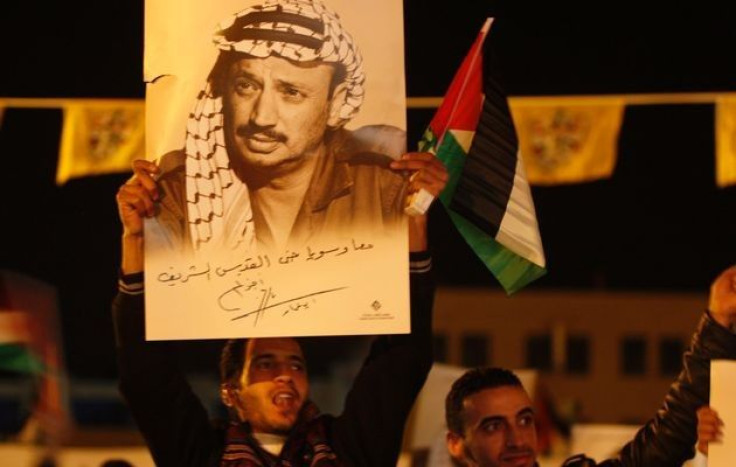 Ceremony Marking Anniversary Of Arafat's Death
