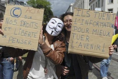 ACTA protesters