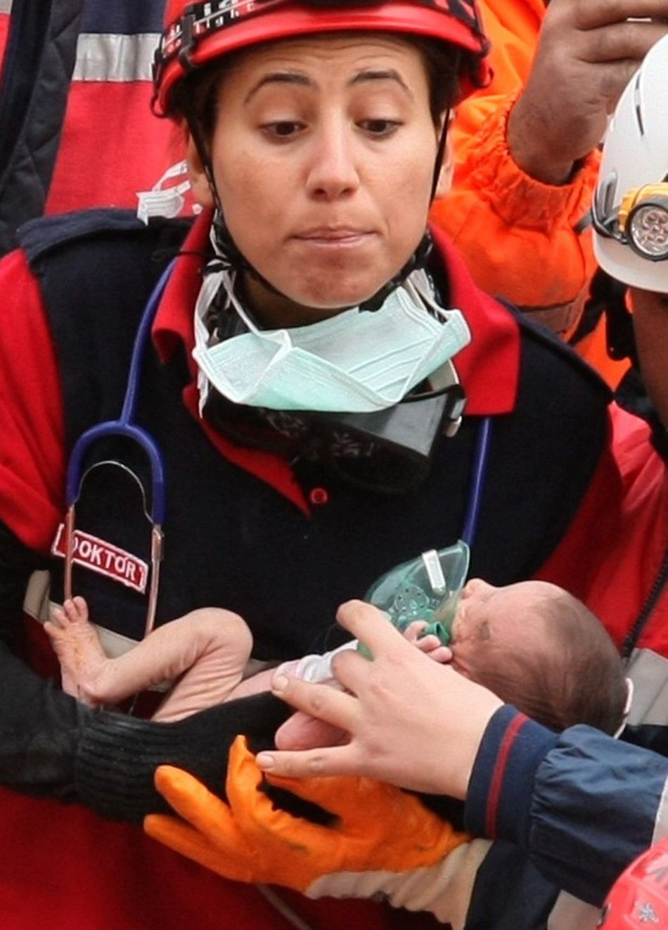 Turkey Earthquake  Miraculous Rescue of a 2-Week-Old Baby Found Alive After 48 Hours PHOTOS