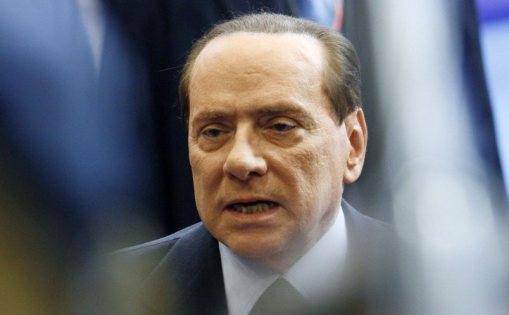 Italy's Prime Minister Silvio Berlusconi  