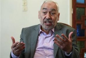 Sheikh Rachid Ghannouchi, head of the Ennahda party