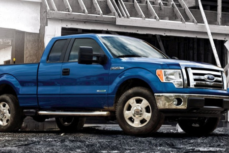 A 2012 Ford F-150 XLT parked.