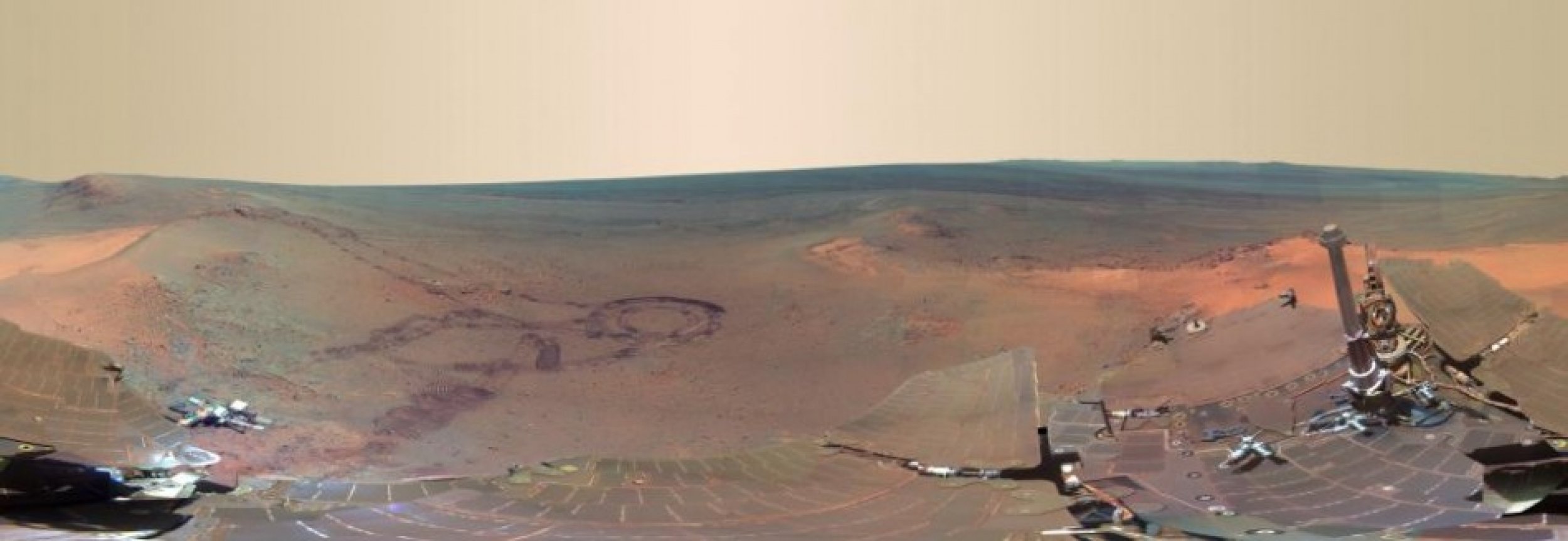 Mars Panorama Greeley Panorama