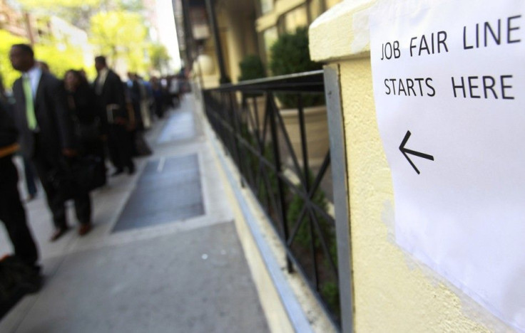 An early July job fair in New York. A noted expert on U.S. economic cycles said we are currently in a recession, as &quot;it is not all about GDP, it is about jobs.&quot;