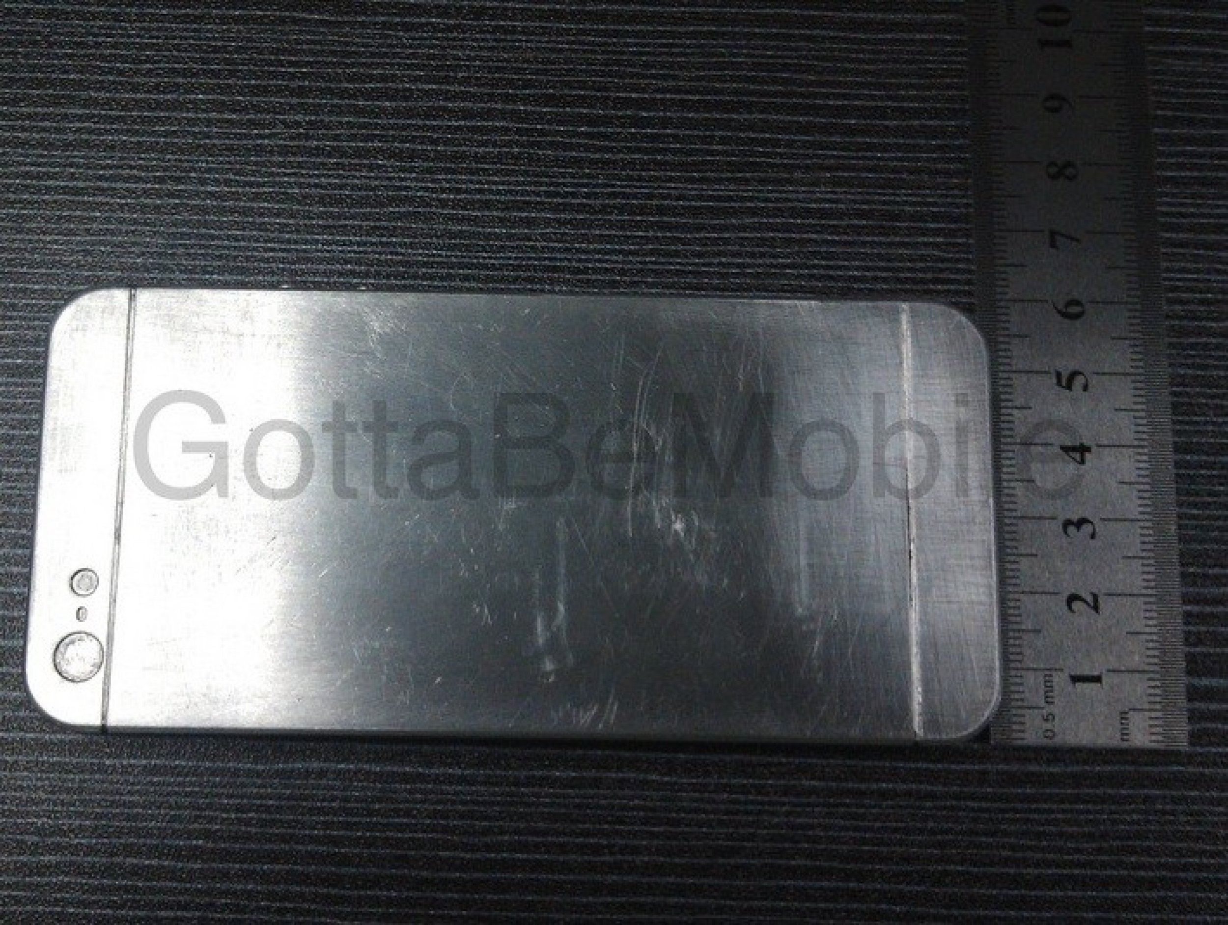 Apple iPhone 5 New Metal Mockup Matches Previously Rumored Features, Specs And Schematics PICTURES