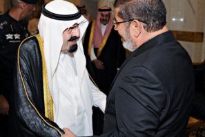King Abdullah and President Morsi
