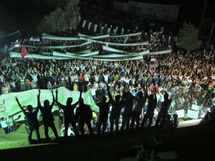 Damascus Syria protest