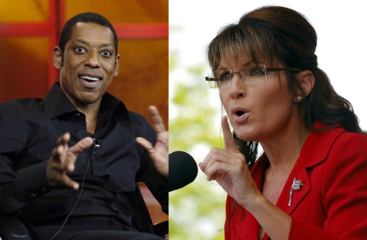 Orlando Jones and Sarah Palin