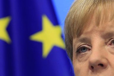 German Chancellor Angela Merkel does not support an inflationary Eurozone policy to ease the pain of austerity in periphery members