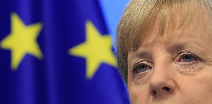 German Chancellor Angela Merkel does not support an inflationary Eurozone policy to ease the pain of austerity in periphery members
