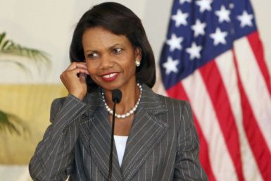 Former US Secretary of State Condoleezza Rice 