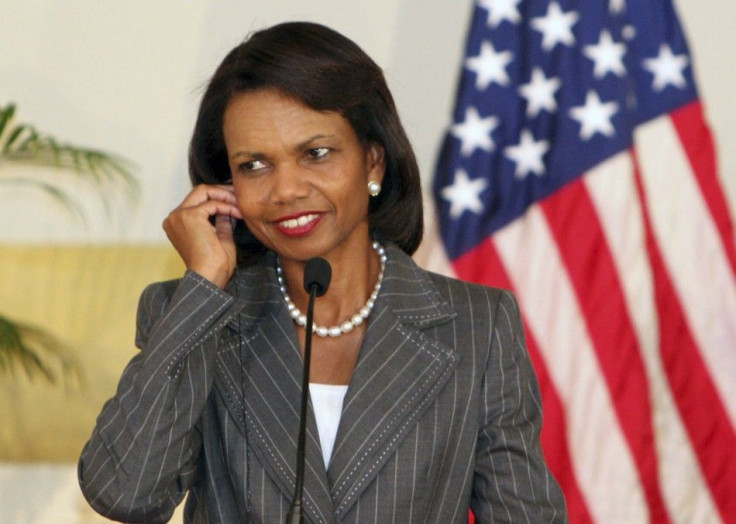 Former US Secretary of State Condoleezza Rice 