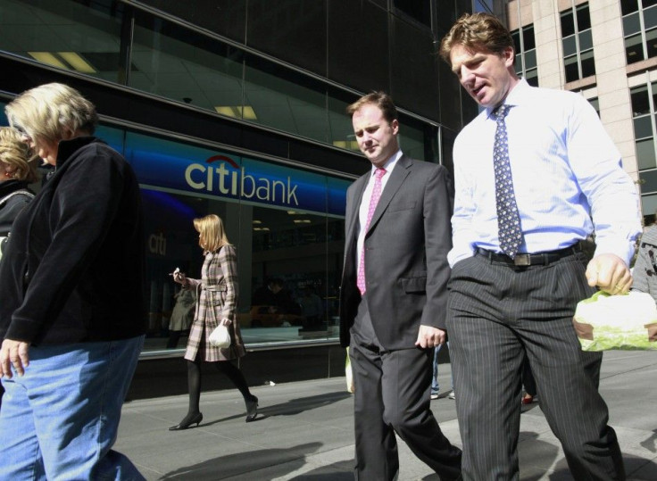 Bankers Outside Citigroup