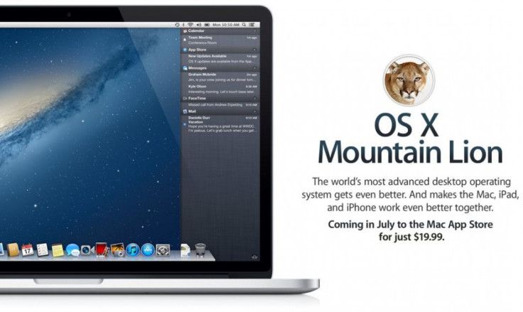 OS X Mountain Lion 10.8