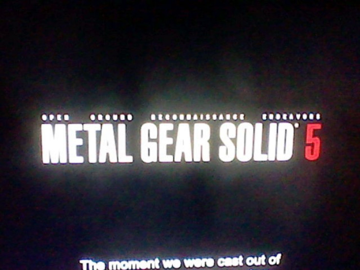 ‘Metal Gear Solid 5’ Release Date Not Coming Soon, Konami Shoots Down ‘Leaked’ Image From Comic Con [PHOTO]