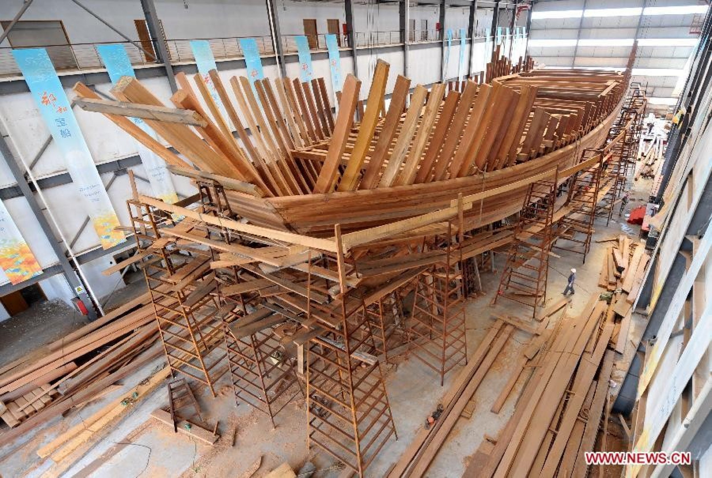 Chinese Treasure Ship Set To Return To The Western Ocean On The Trail