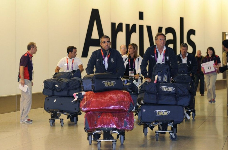 London Traffic As Olympians Arrive