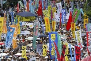 Monday Nuclear Protest In Tokyo