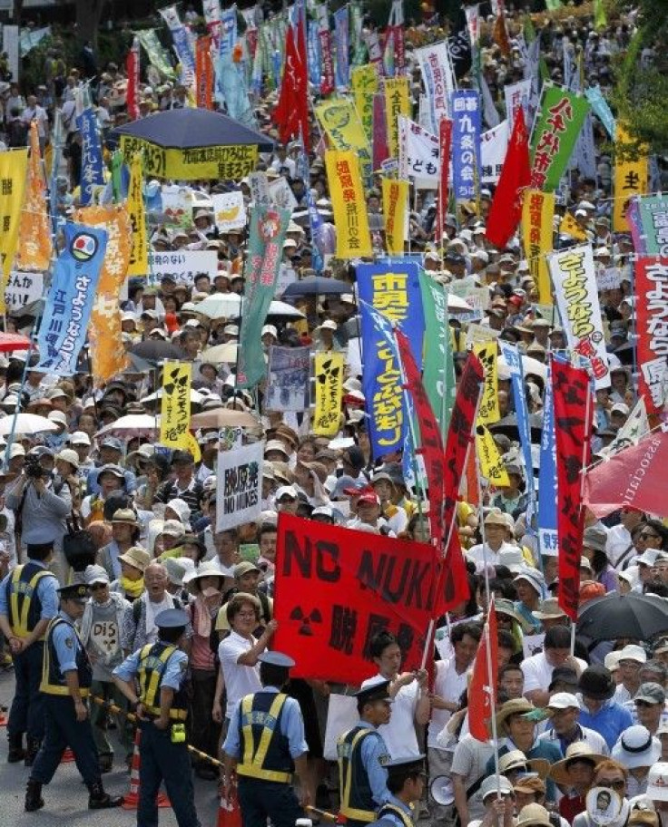 Monday Nuclear Protest In Tokyo