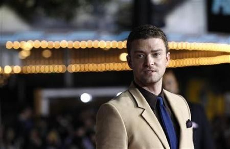 Cast member Justin Timberlake poses at the premiere of &#039;&#039;In Time&#039;&#039; at the Regency Village theatre in Westwood, California