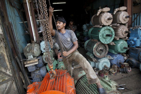 An Indian worker in a store