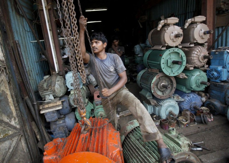 An Indian worker in a store