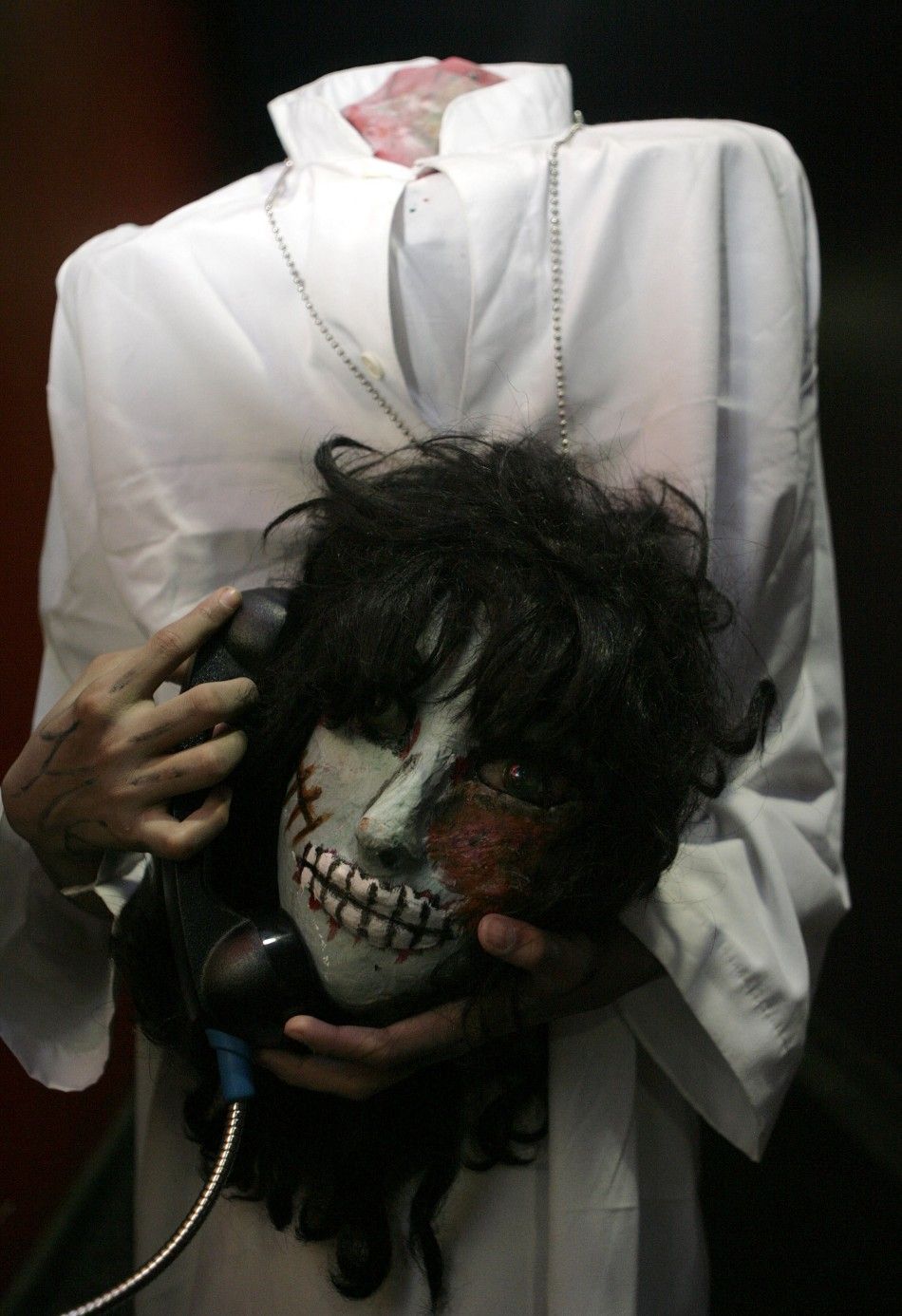 Halloween 2011 Headless Phone Man
