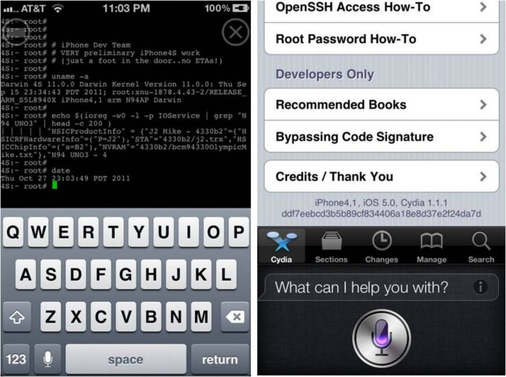 iPhone 4S jailbreak
