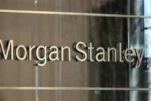 Investment bank Morgan Stanley is pictured in New York City