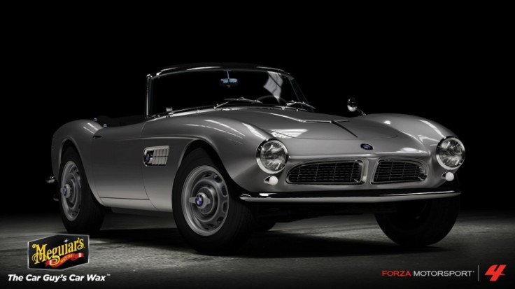 The 1959 BMW 507 from the Forza 4 Meguiar&#039;s DLC pack.