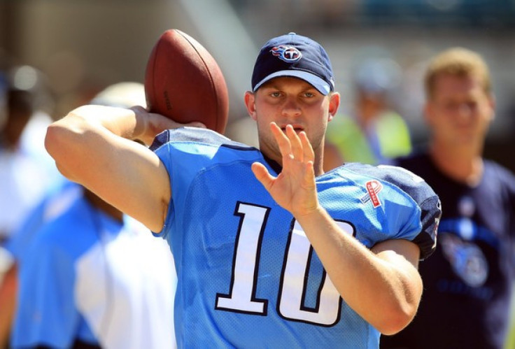 Jake Locker was drafted eighth overall by the Titans in 2011.