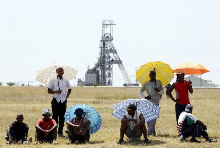 South African miners