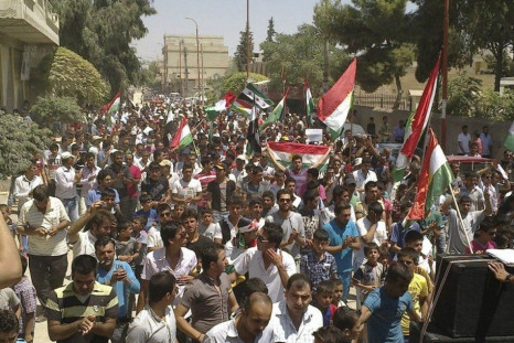 Aleppo Syria Demonstrations