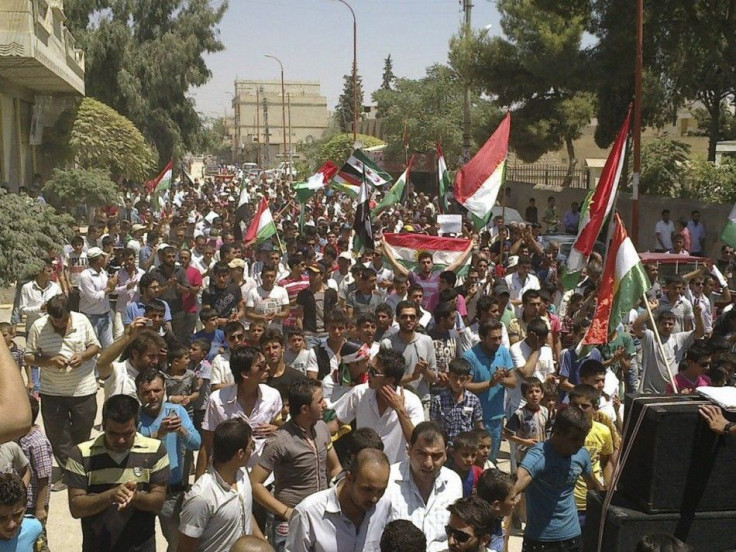 Aleppo Syria Demonstrations