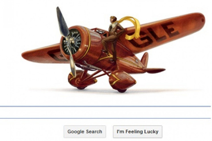 Amelia Earhart Google Doodle