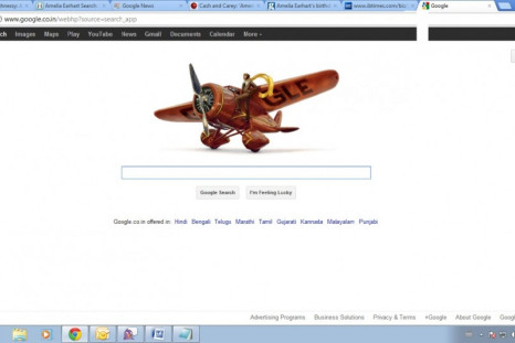 Google Search Celebrates Amelia Earhart&#039;s Birth Anniversary