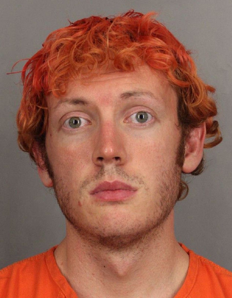 A booking photo of Colorado shooting suspect James Eagan Holmes is shown in this handout supplied by the Arapahoe County Sheriff039s Office in Centennial, Colorado