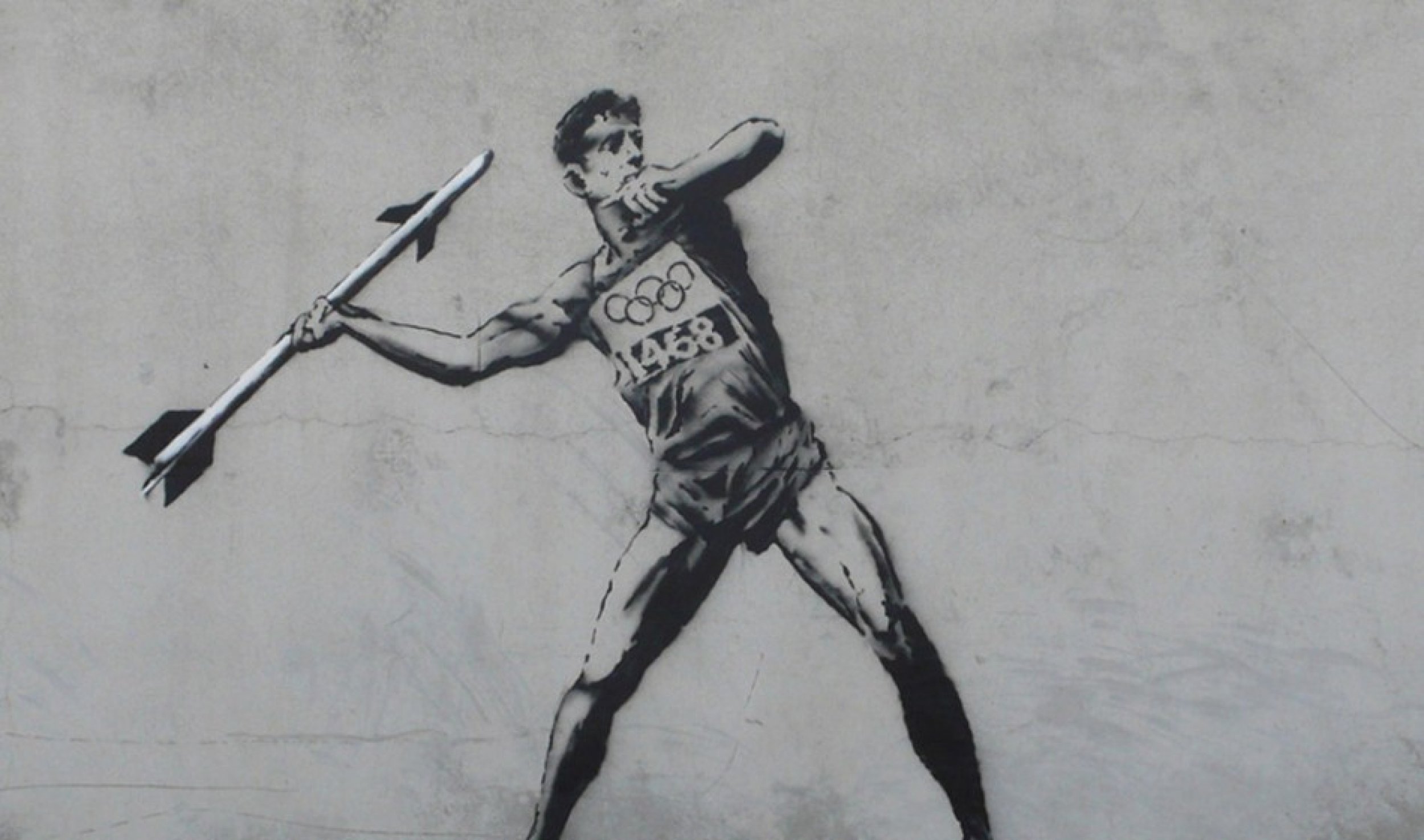 Banksy Celebrates The London 2012 Olympics With New Art PHOTOS