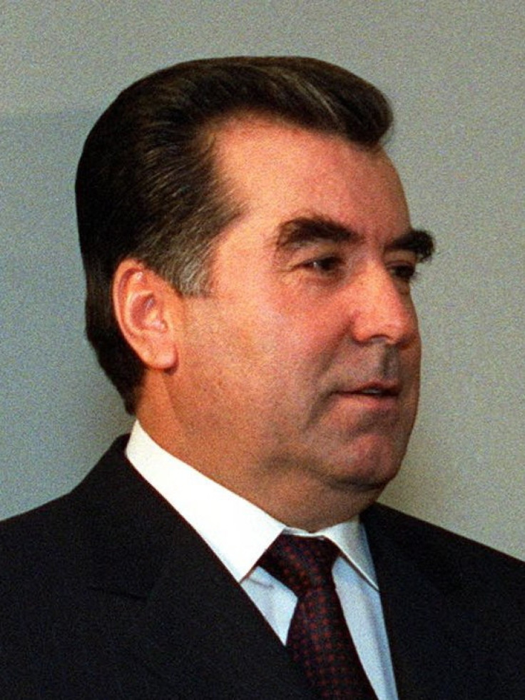 Tajikistan President Emomali Rakhmon