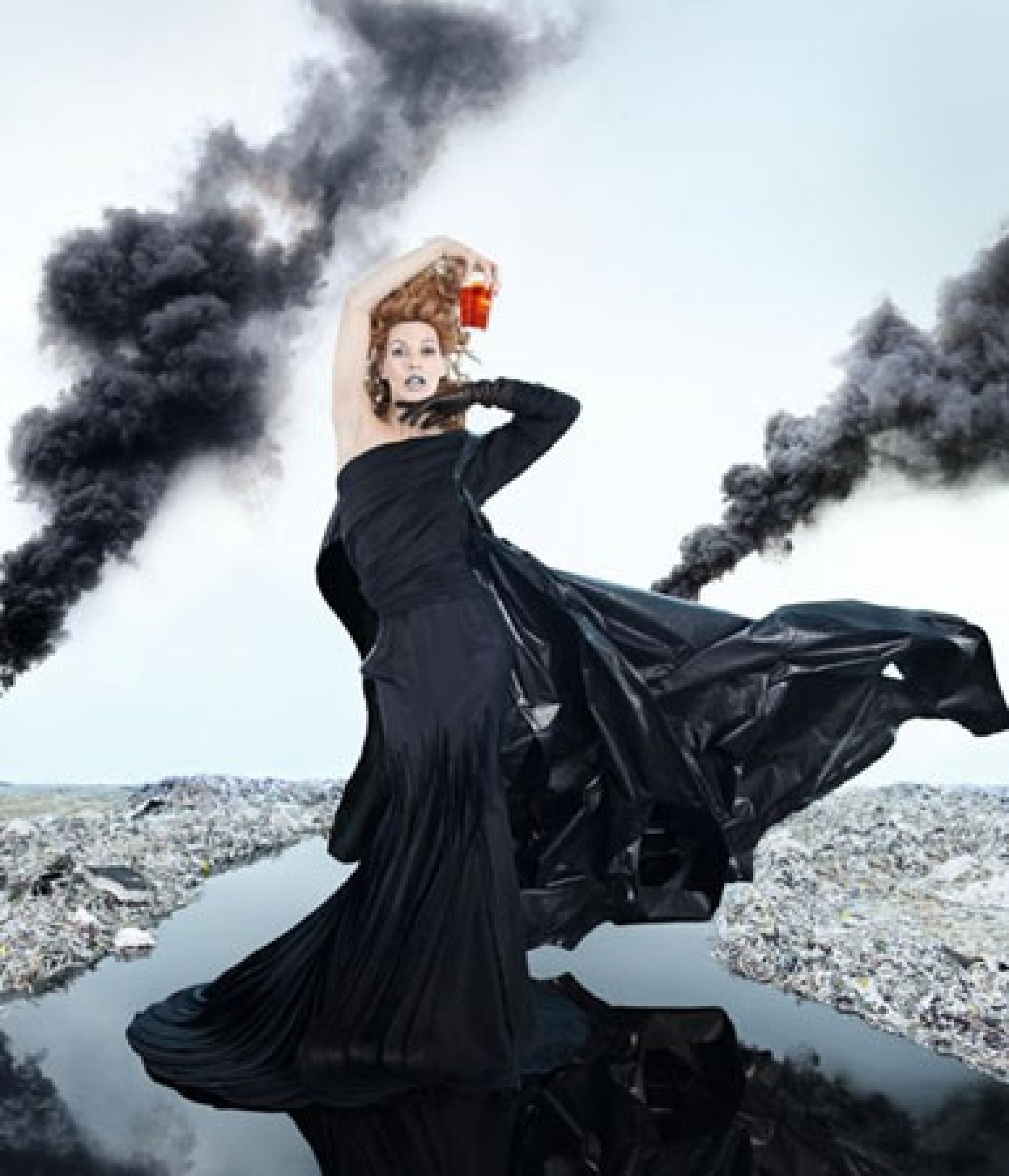 Spectacular Images of 2012 Campari Calendar Featuring Milla Jovovich