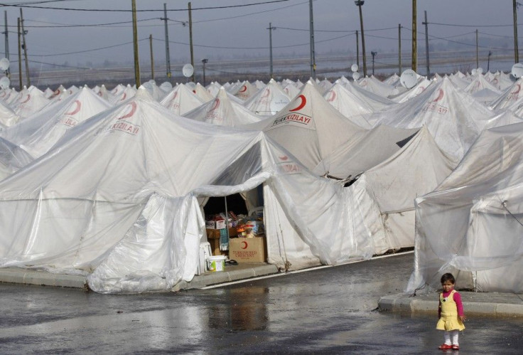 Syrian refugee camp in Turkey 