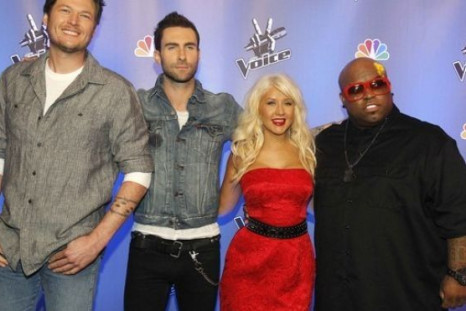 The judges for 'The Voice'